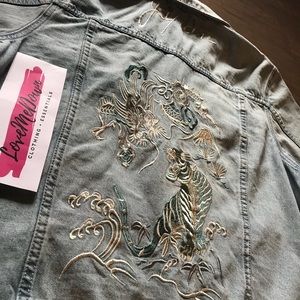 PacSun ‘Crouching Tiger’ Limited Jean Jacket
